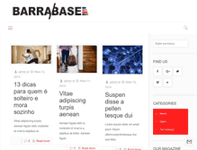 Tablet Screenshot of barrabase.com.br